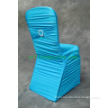 SHIRRED SPANDEX CHAIR COVER  (shirred around,spandex sash with ring )